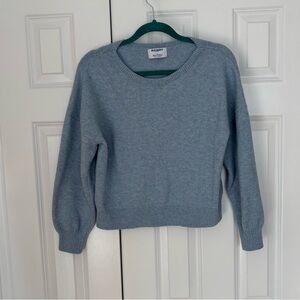Old Navy Women's Light Blue Crew Neck Sweater